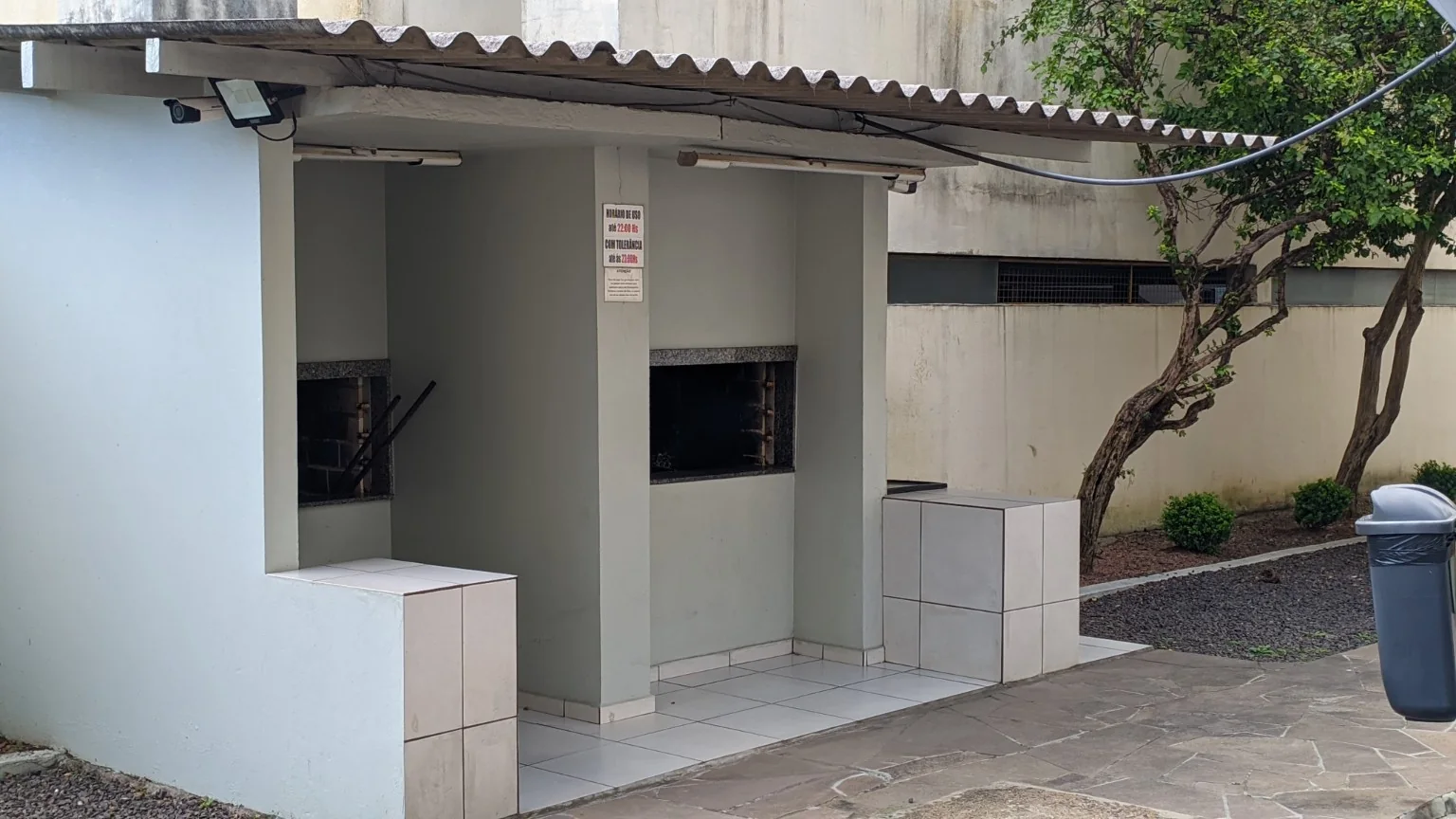 Área das churrasqueiras
