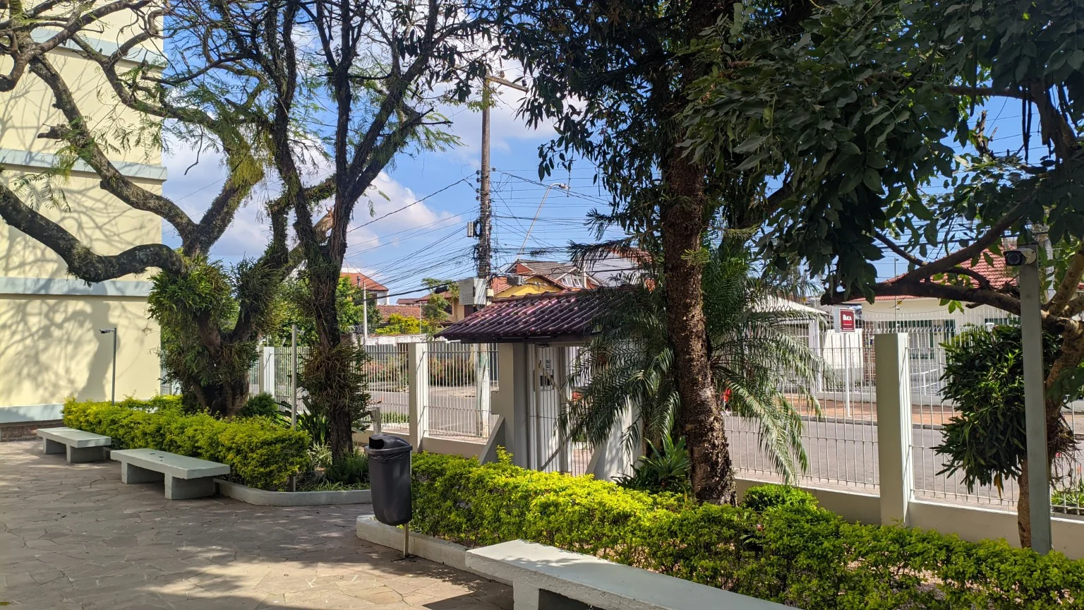 Área verde e circulação interna